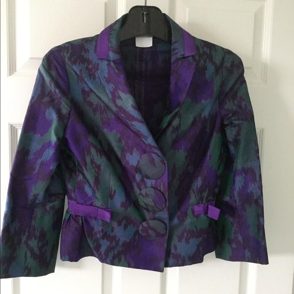 Red Valentino 2 piece silk suit